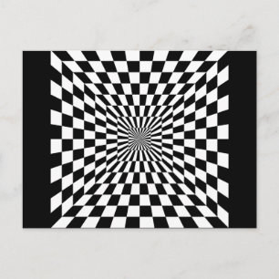 Carte Postale 1309062598_Vector_Clipart noir blanc ILLU OPTIQUE