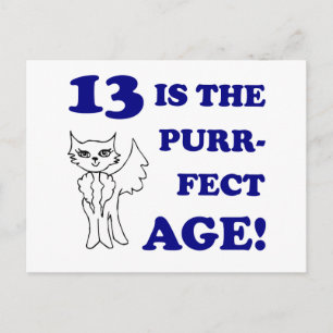 Carte Postale 13e anniversaire de naissance