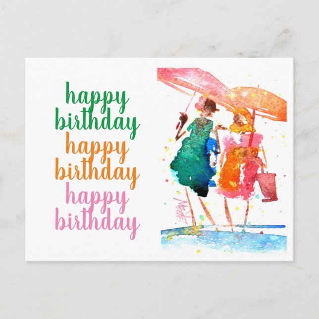 Carte postale #140106 Faisons une promenade et dis (Devant)