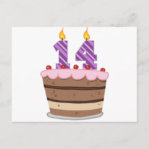 Cartes 14 Ans D Anniversaire Zazzle Fr