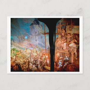 Carte Postale #14 Défense de Sziget contre les Turcs, Mucha