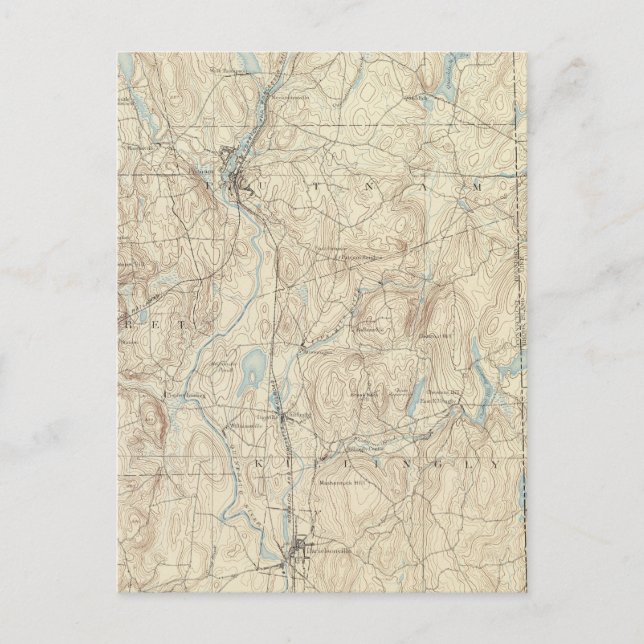 Carte Postale 14 Feuille Putnam (Devant)