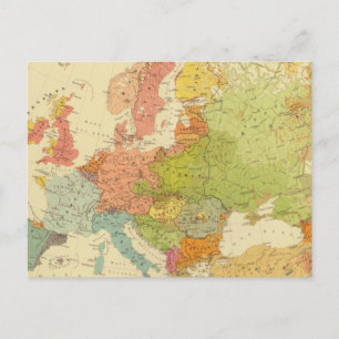 Carte Postale 1516 ethnographique européen