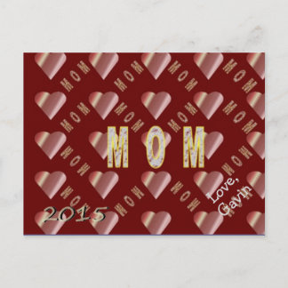 Carte Postale 15.05.1.maman.POSTCARD.BUTTERFLY.gavin