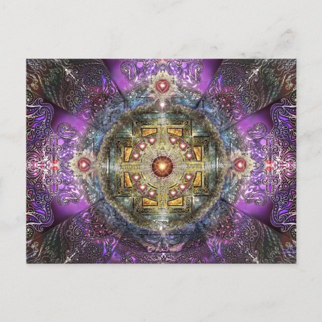 Carte postale 16Mandala-5.8x4.2 (Devant)