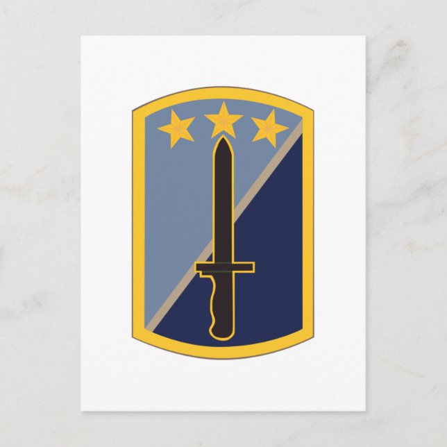 Carte Postale 170e brigade d'infanterie (Devant)