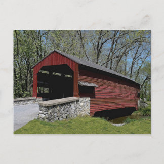 Carte Postale 1856 Covered Bridge