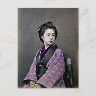 Carte Postale 1870 Belle Japonaise