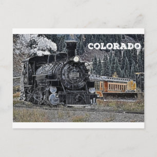 Carte Postale 1881 Chemin de fer Durango & Silvertown Narrow Gag