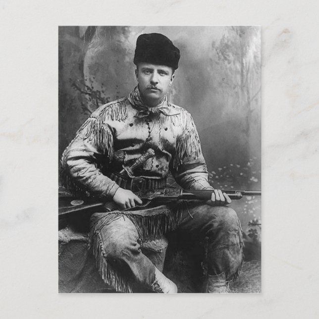 Carte Postale 1885 Theodore Roosevelt (Devant)