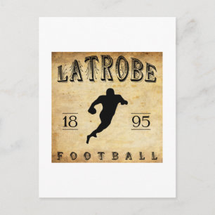 Carte Postale 1895 Football américain de Latrobe Pennsylvania