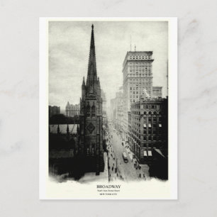 Carte Postale 1898 Broadway New York