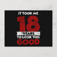 18e anniversaire J'ai mis 18 ans à avoir cette têt