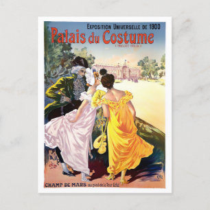 Carte Postale 1900 Paris Expo France voyage vintage