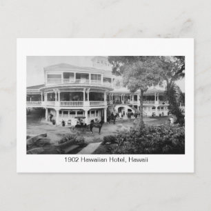 Carte Postale 1902 Hawaiian Hotel, Hawaii photo vintage
