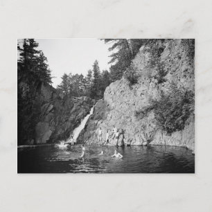 Carte Postale 1904 Nage à Lester Park. Duluth, Minnesota