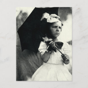 Carte Postale 1905 Tough Little Girl