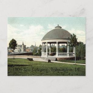 Carte Postale 1906 Zoo Entrance, Wilmington, DE