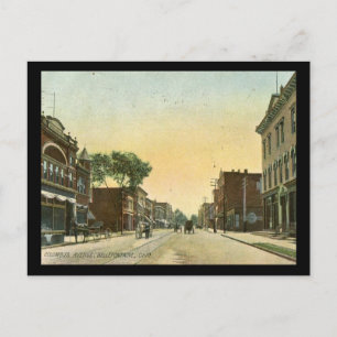 Carte Postale 1910 Columbus Avenue, Bellefontaine, Ohio