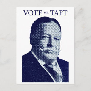 Carte Postale 1912 Vote pour Taft