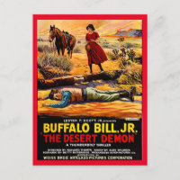 1925 Buffalo Bill, Jr. - affiche du film Démon du 