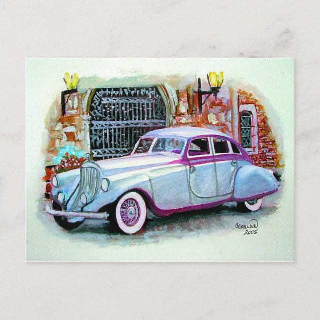 Carte Postale 1933 Pierce Arrow (Devant)