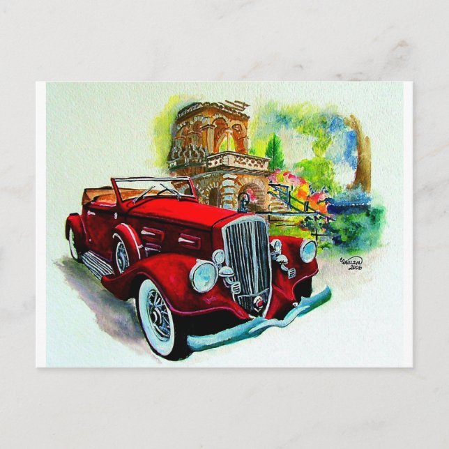 Carte Postale 1934 Pierce Arrow (Devant)