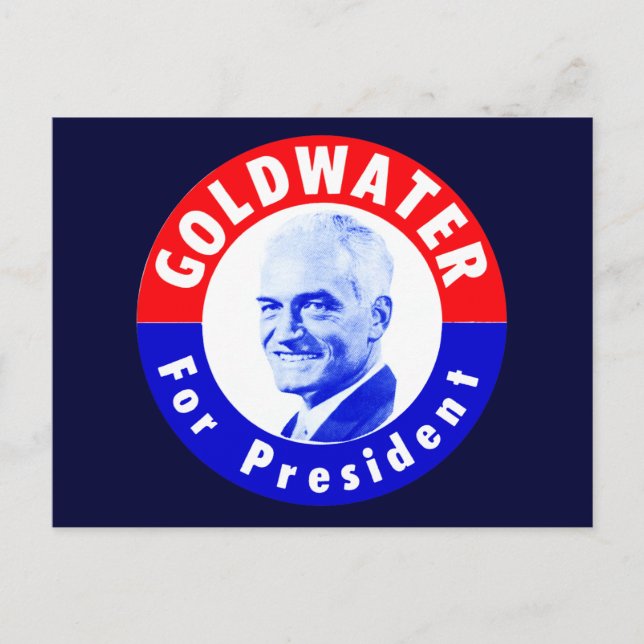 Carte Postale 1964 Goldwater, président (Devant)