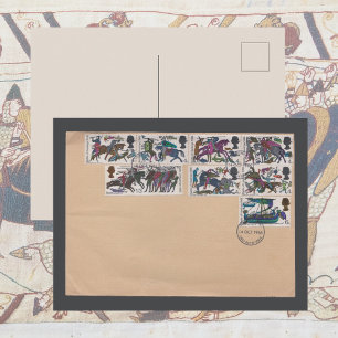 Carte Postale 1966 Bataille d'Hastings Couverture Premier Jour  