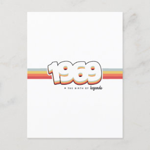 Carte Postale 1969 La naissance des légendes