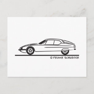 Carte Postale 1970 - 1975 Citroën SM