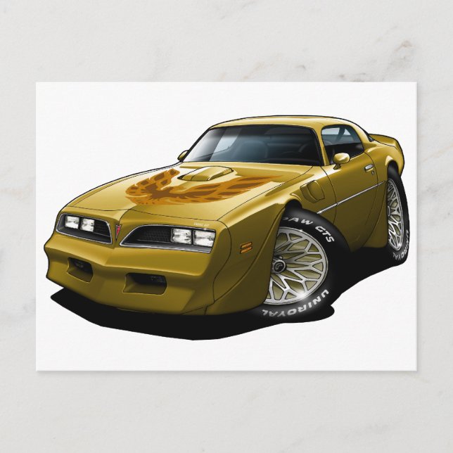 Carte Postale 1977-78 Trans Am Gold (Devant)