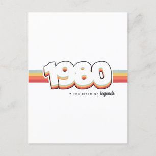 Carte Postale 1980 La naissance des légendes