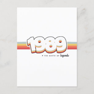Carte Postale 1989 La naissance des légendes