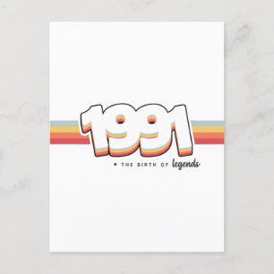 Carte Postale 1991 La naissance de légendes