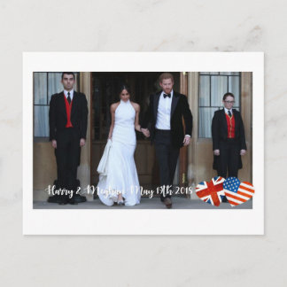 Carte Postale 19 mai 2018 : Quand Harry a épousé Meghan