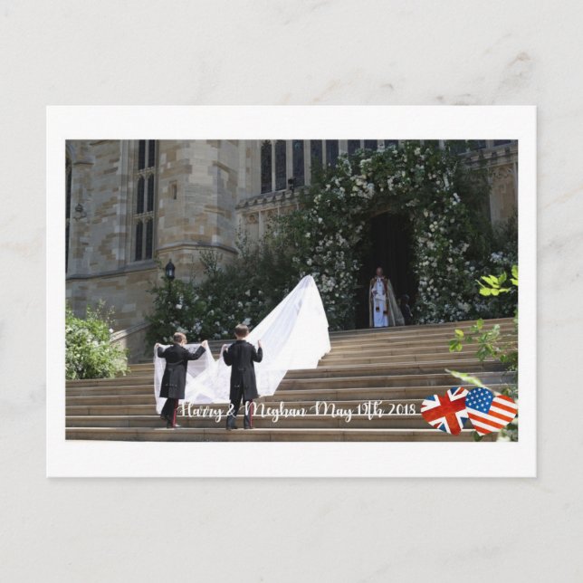 Carte Postale 19 mai 2018 : Quand Harry a épousé Meghan (Devant)