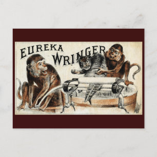 Carte Postale 19e C. Eureka Wringer
