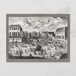 Carte Postale 19ème siècle Amsterdam, Synagogue Portugaise