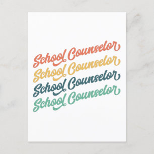 Carte Postale 1/2- Retour À L'École Vintage Conseiller