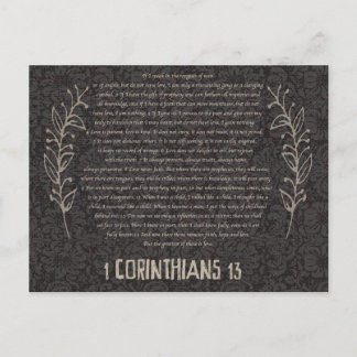Carte postale 1 Corinthiens 13