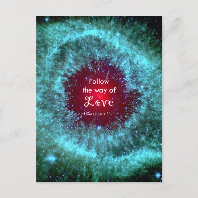 Carte Postale 1 Corinthiens 14:1 (Devant)