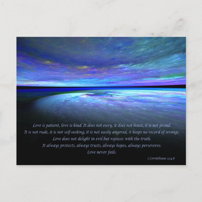 Carte Postale 1 Corinthiens 4:8 (Devant)