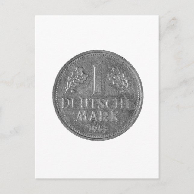 Carte Postale 1 deutsche mark, Allemagne (Devant)