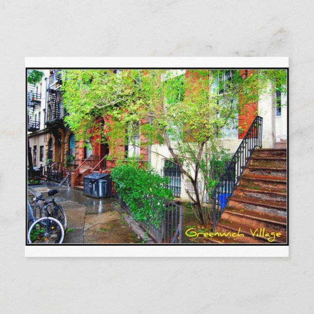 Carte postale 1 - Greenwich Village, NYC (Devant)