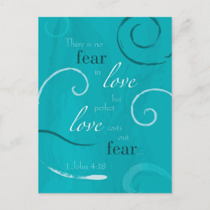 Carte Postale 1 John 4:18