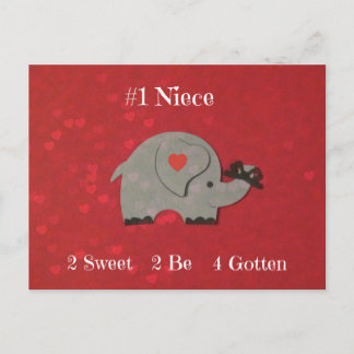 Carte Postale #1 Nièce !