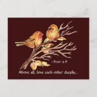 1 Pierre 4:8 Aimez-Vous L'Un L'Autre Écriture Prof