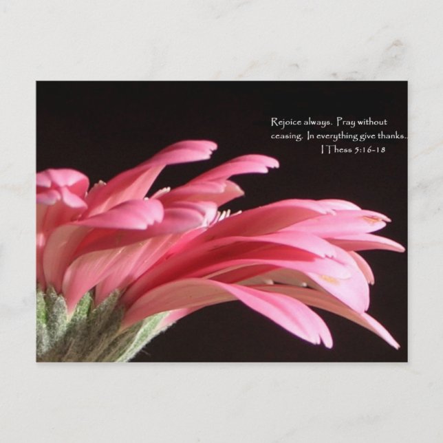 Carte Postale 1 Thess 5:16-18 (Devant)