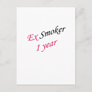 Carte Postale 1 year ex-smoker